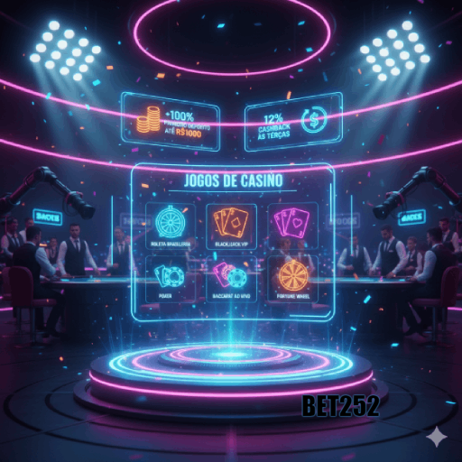 BET252 — Bônus altos, diversão sem limites!