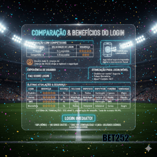 Figura 2 do login da BET252